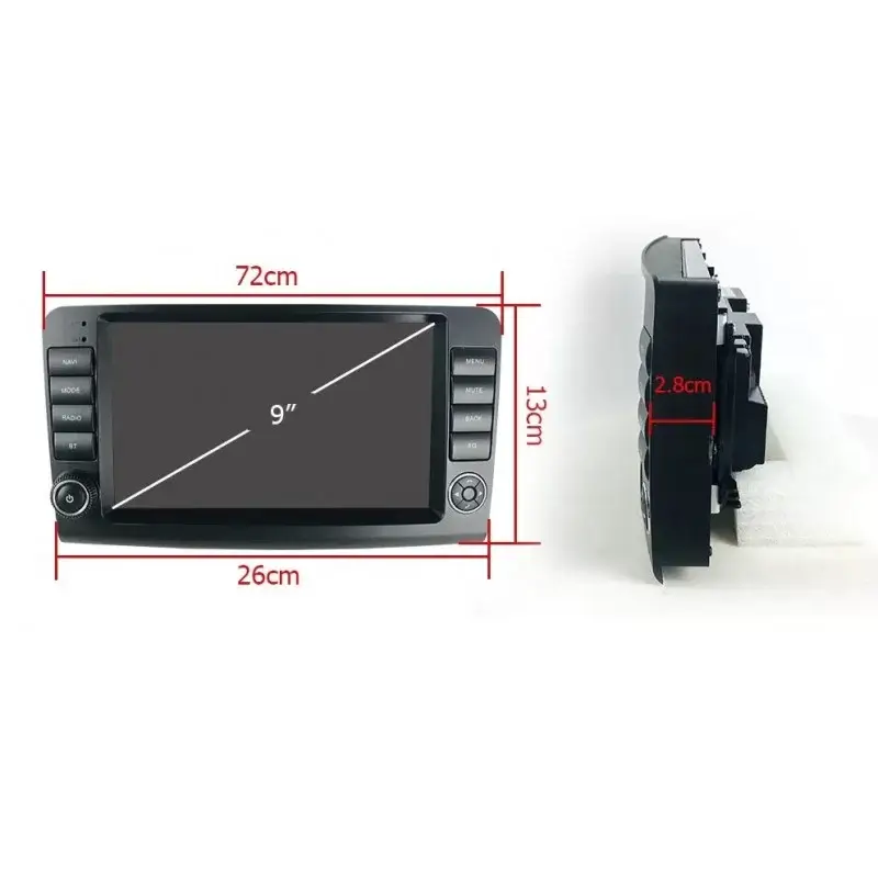 Мултимедия с Android 13 за Mercedes ML W164, GL X164 2005-2012 БЕЗ DVD V2 image 5