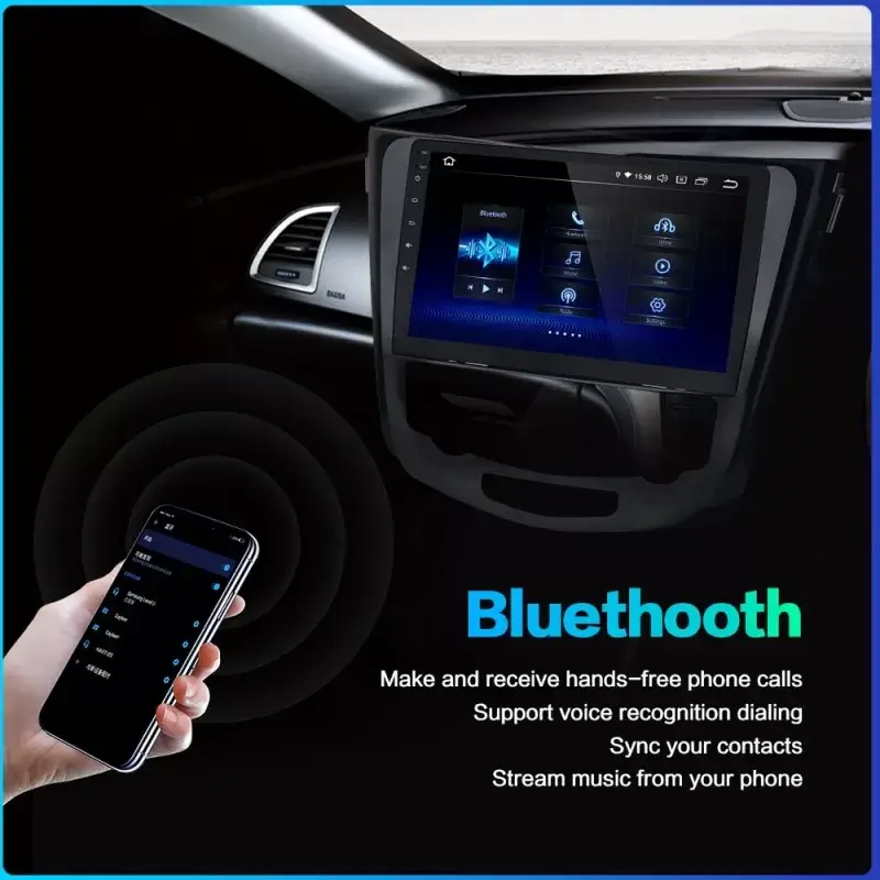 Мултимедия с Android 13 за Nissan Qashqai, Rogue, X-Trail 2014-2018 image 10