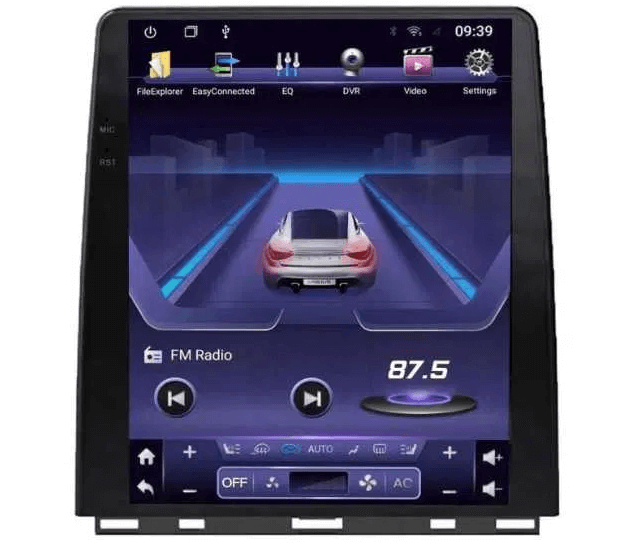 Tesla Style мултимедия с Android 13 за Renault Clio 2019-2022