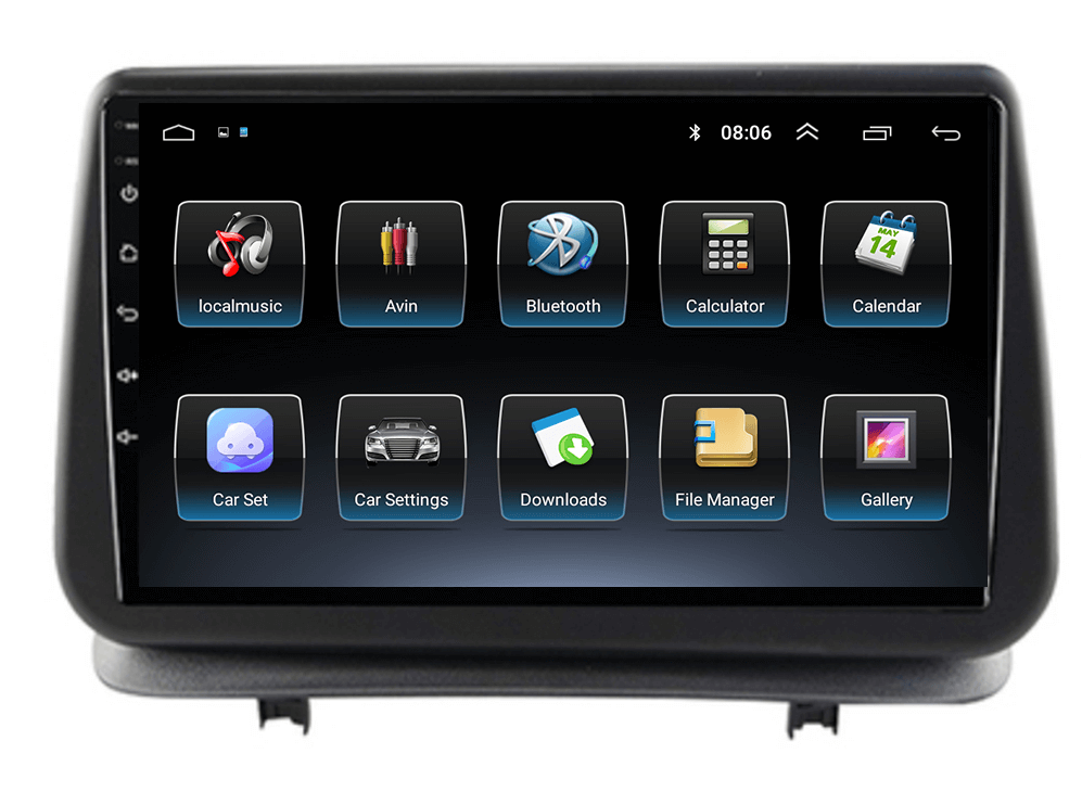 Мултимедия с Android 13 за Renault Clio 2005-2014