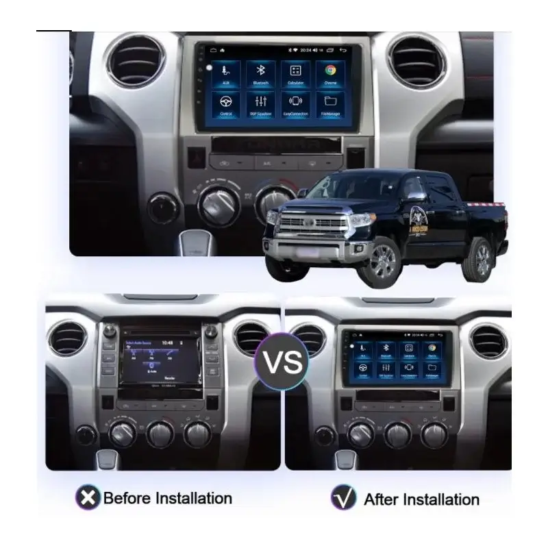 Мултимедия с Android 13 за Toyota Tundra 2014-2021 image 4