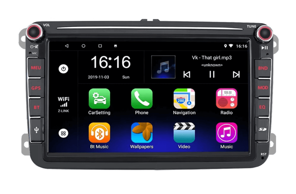 Мултимедия с Android 13 за VW, Skoda 2003-2015 без DVD V2