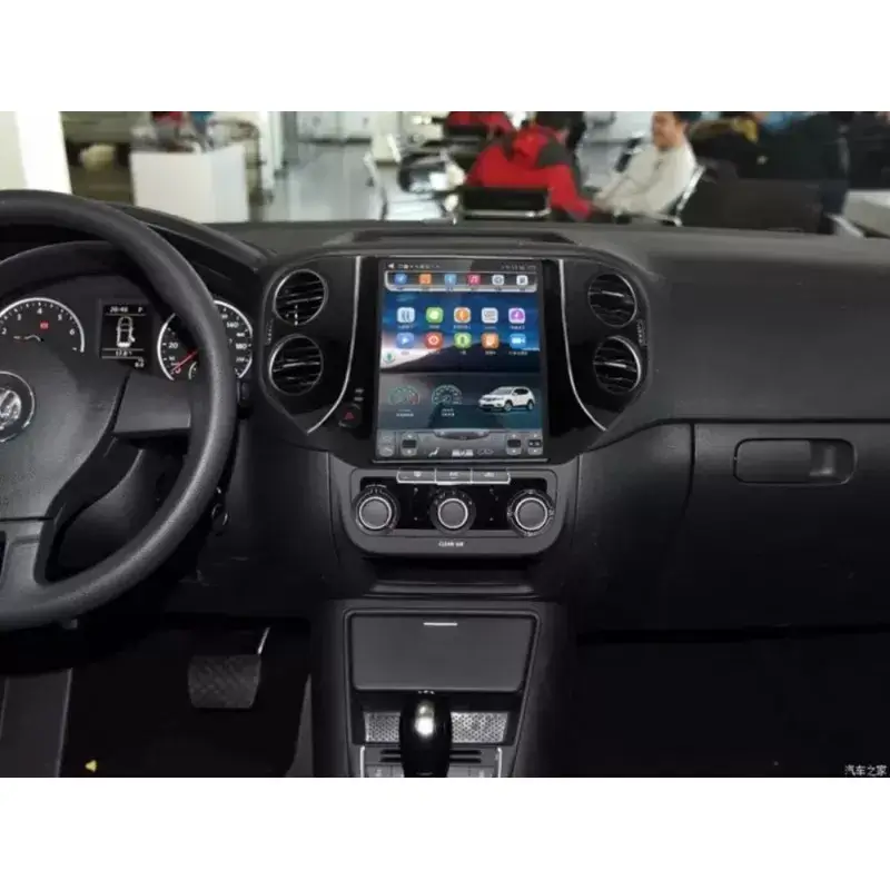 Tesla Style мултимедия с Android 13 за VW Tiguan 2007-2017 image 3