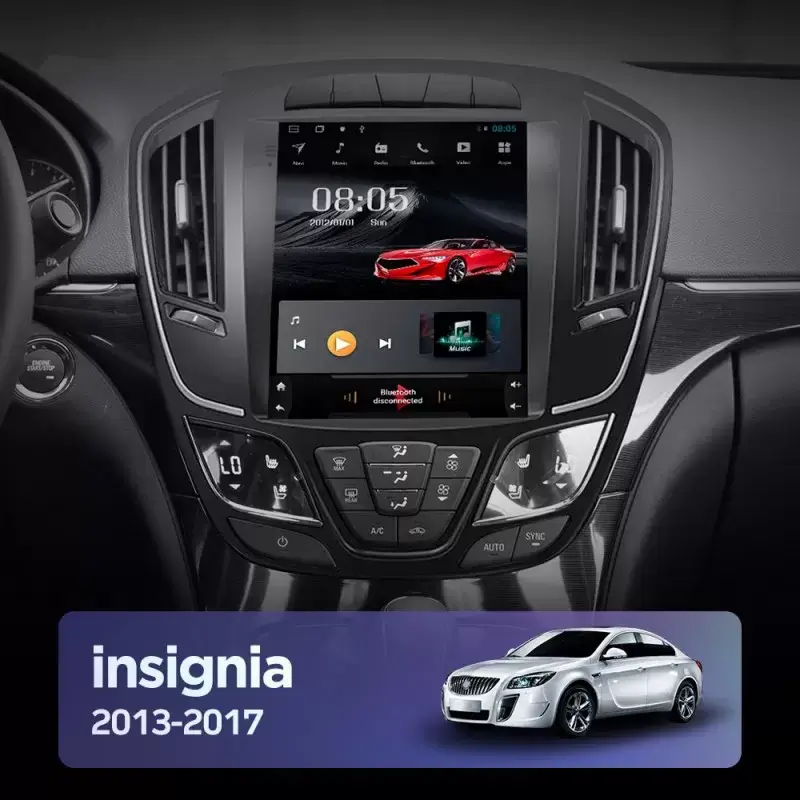 Tesla Style мултимедия с Android 14 за Opel Insignia, Buick Regal 2013-2017 image 5