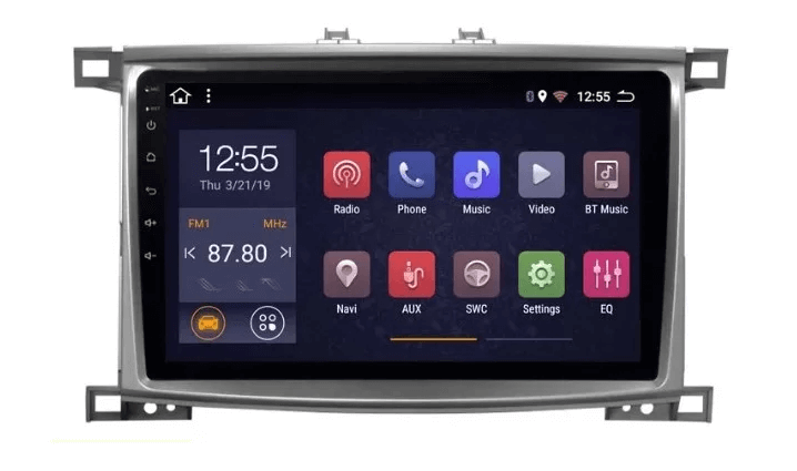 Мултимедия с Android 13 за Toyota Land Cruiser Prado J 100 2003-2008