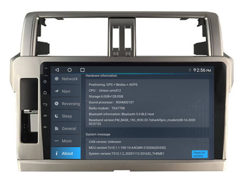 Мултимедия с Android 15 за Toyota Land Cruiser Prado J 150 2013-2017 DHG2023 image 2