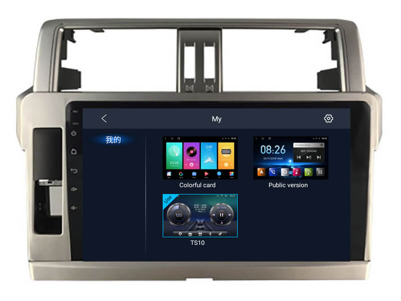 Мултимедия с Android 15 за Toyota Land Cruiser Prado J 150 2013-2017 DHG2023 image 3