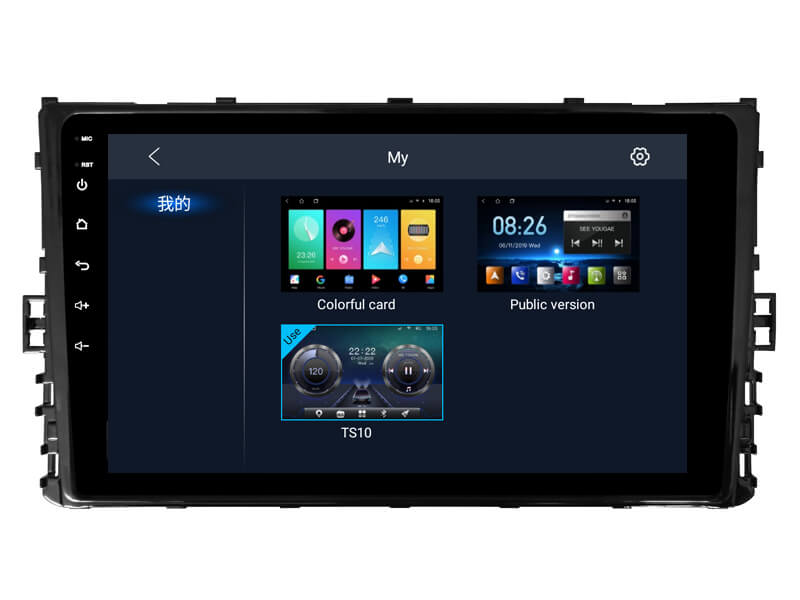 Мултимедия с Android 15 за VW Passat B8, Polo Plus, T-Roc, T-Cross, Tayron MQB 2018-2020 DHG2048 image 3