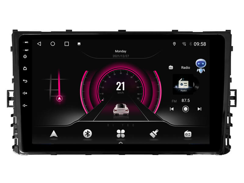 Мултимедия с Android 15 за VW Passat B8, Polo Plus, T-Roc, T-Cross, Tayron MQB 2018-2020 DHG2048 image 2