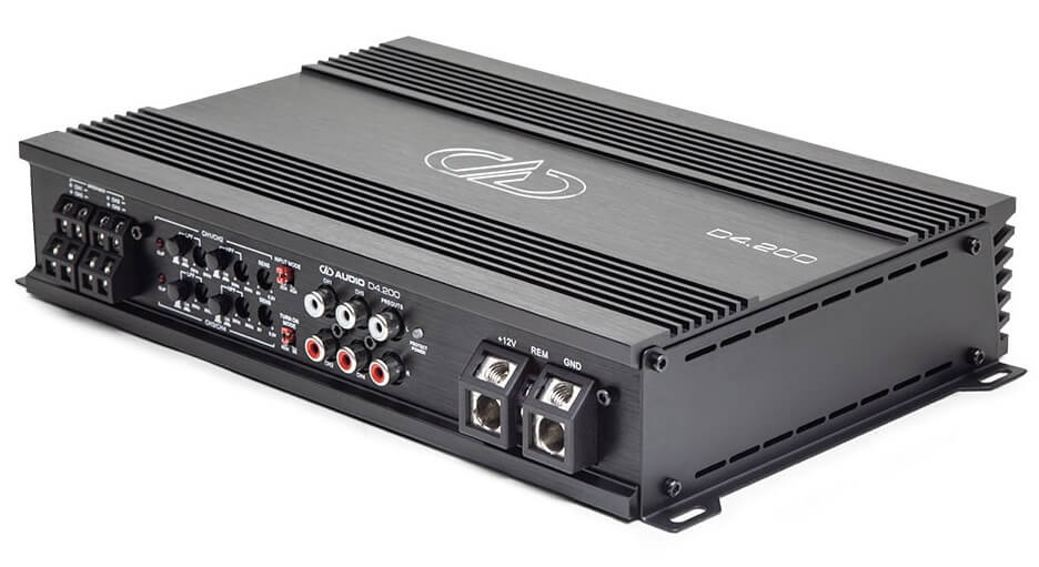 Усилвател DD Audio D4.200, 4-канален, 4x200W