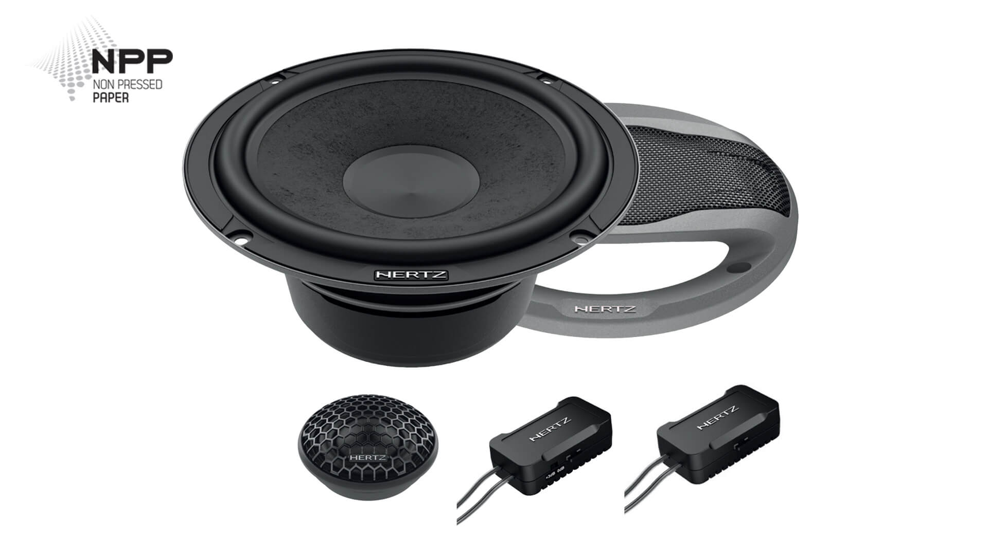 Авто говорители Hertz CK 165L, 16.5 см + 26 мм, 100W RMS