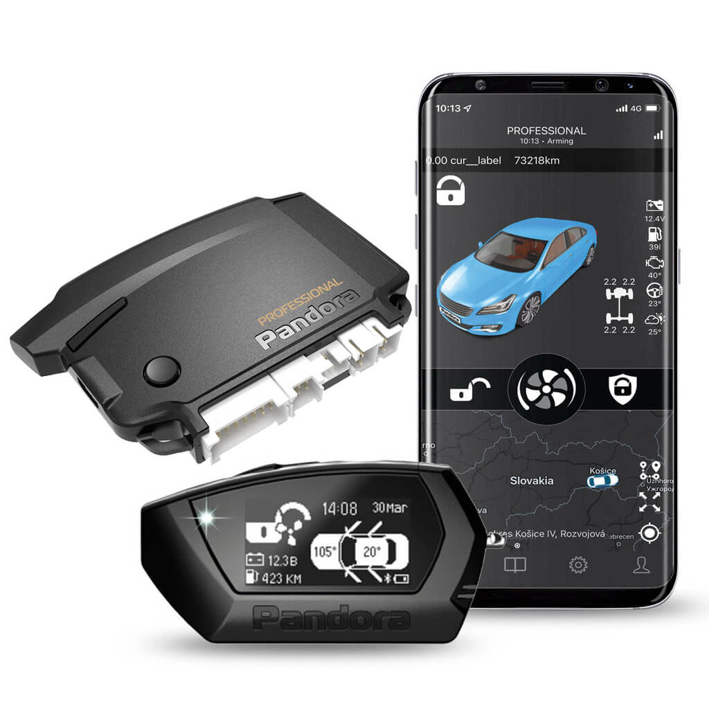 Алармена система Pandora Professional с GSM, GPS, GPRS, App V3