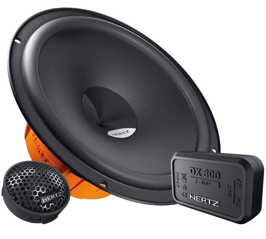Авто говорители Hertz DSK 165.3, 16.5 см + 24 мм, 80W RMS