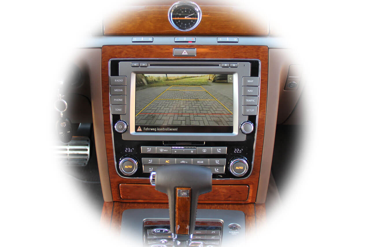 Комплект камера за задно виждане за VW Phaeton 3D 2003-2016 ,Kufatec 39313