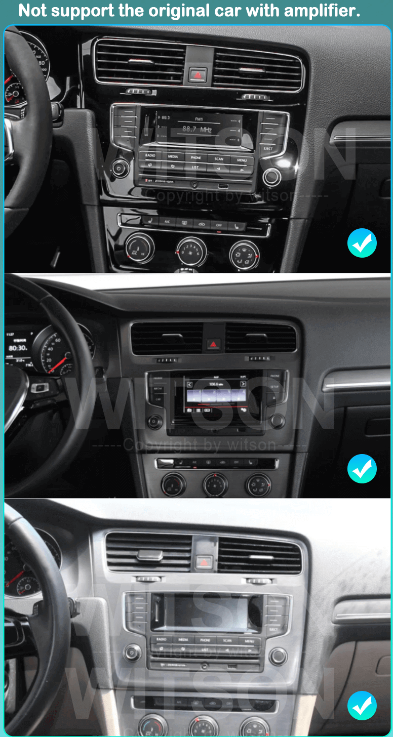 Мултимедия с Android 15 за VW Golf 7 2012-2020 WHV2003 image 6