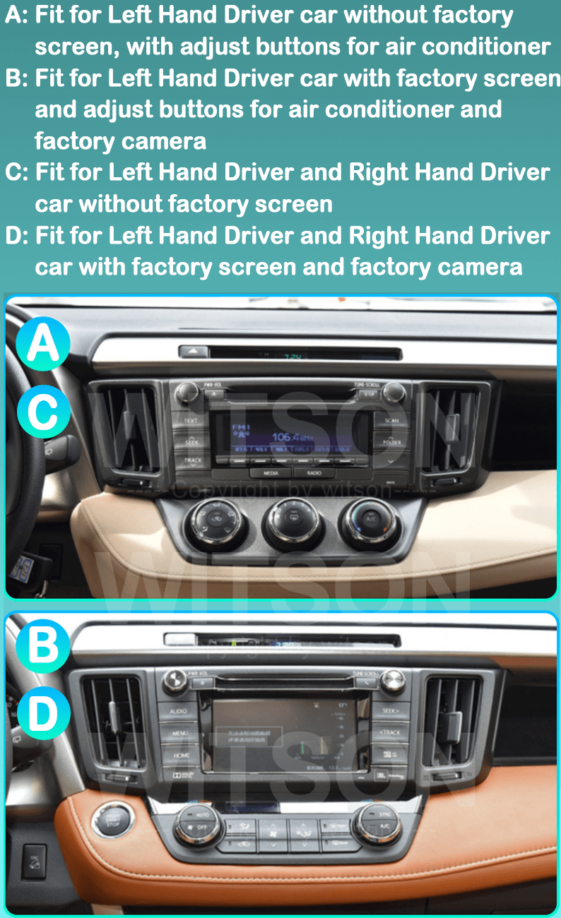 Мултимедия с Android 15 за Toyota Rav4 2012-2018 WTV9120 image 8