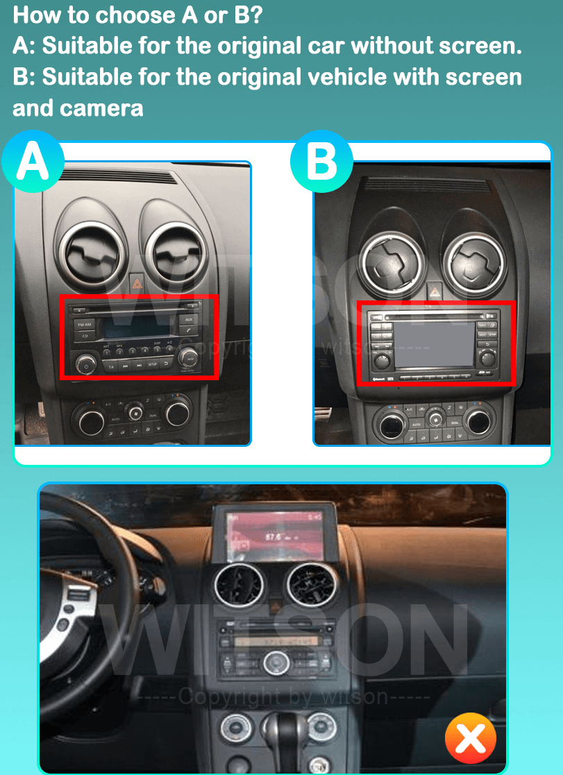 Мултимедия с Android 15 за Nissan Qashqai 2006-2013 WHV2900 image 4