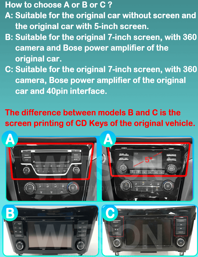 Мултимедия с Android 15 за Nissan Qashqai, X-Trail 2013-2017 WTV9937 image 8