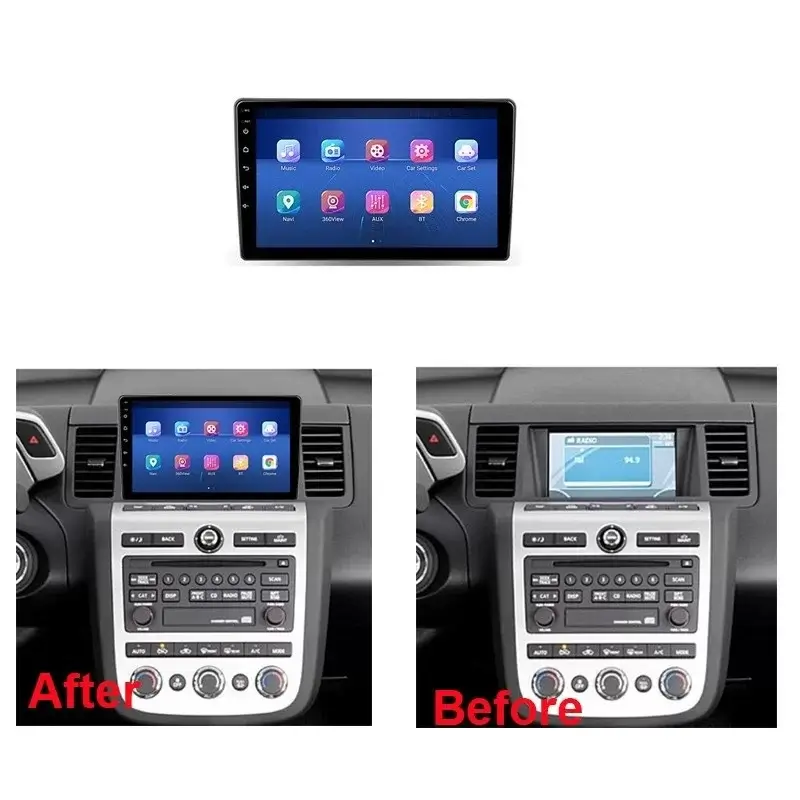 Мултимедия с Android 13 за Nissan Murano 2004-2008 image 2
