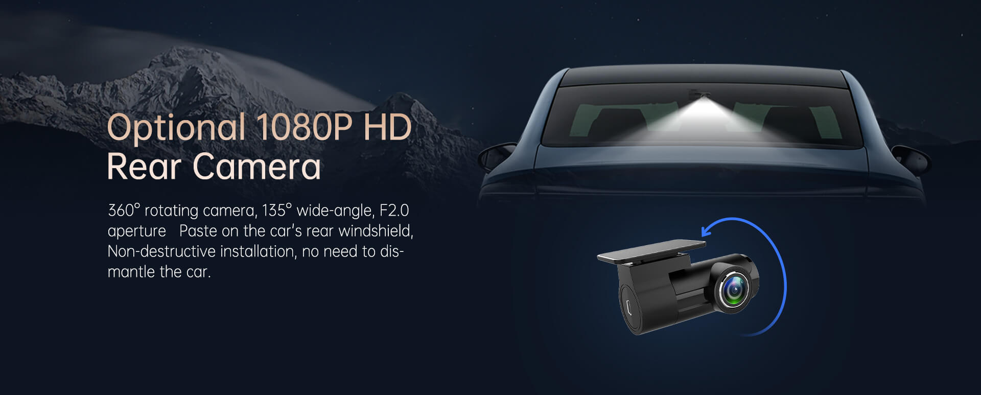 4k 2160p видеорегистратор UTour C2M Pro+ камера за задно виждане UTour image 6