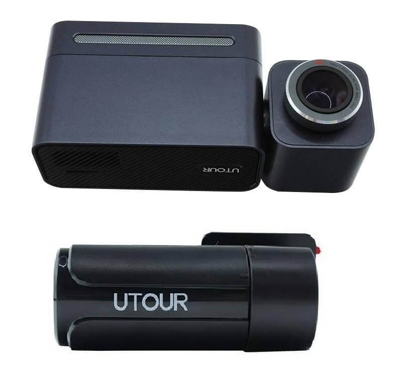4k 2160p видеорегистратор UTour C2M Pro+ камера за задно виждане UTour