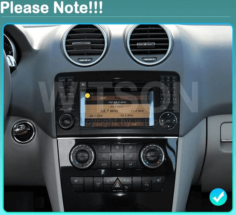 Мултимедия с Android 15 за Mercedes ML W164, GL X164 WTV9815 image 8