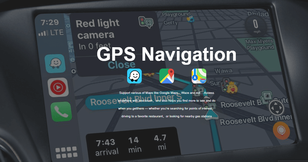 CarPlay интерфейс за Ford 2015-2018 с Sync2 система image 6