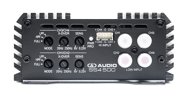 Усилвател DD Audio SS4.500, 4-канален class D, 4х75W RMS image 5