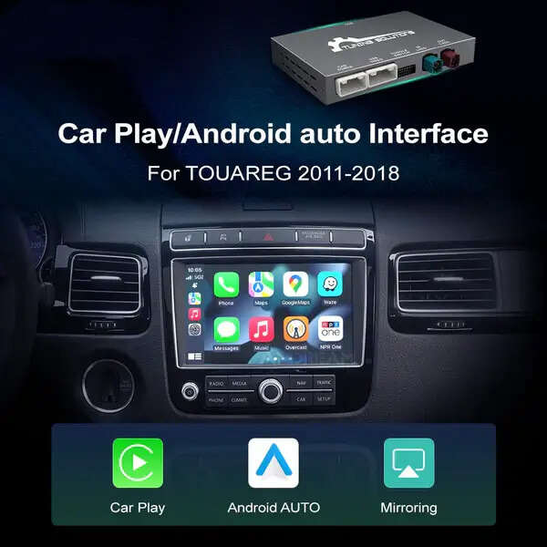 CarPlay интерфейс за Volkswagen Touareg 2010-2018 RNS 850