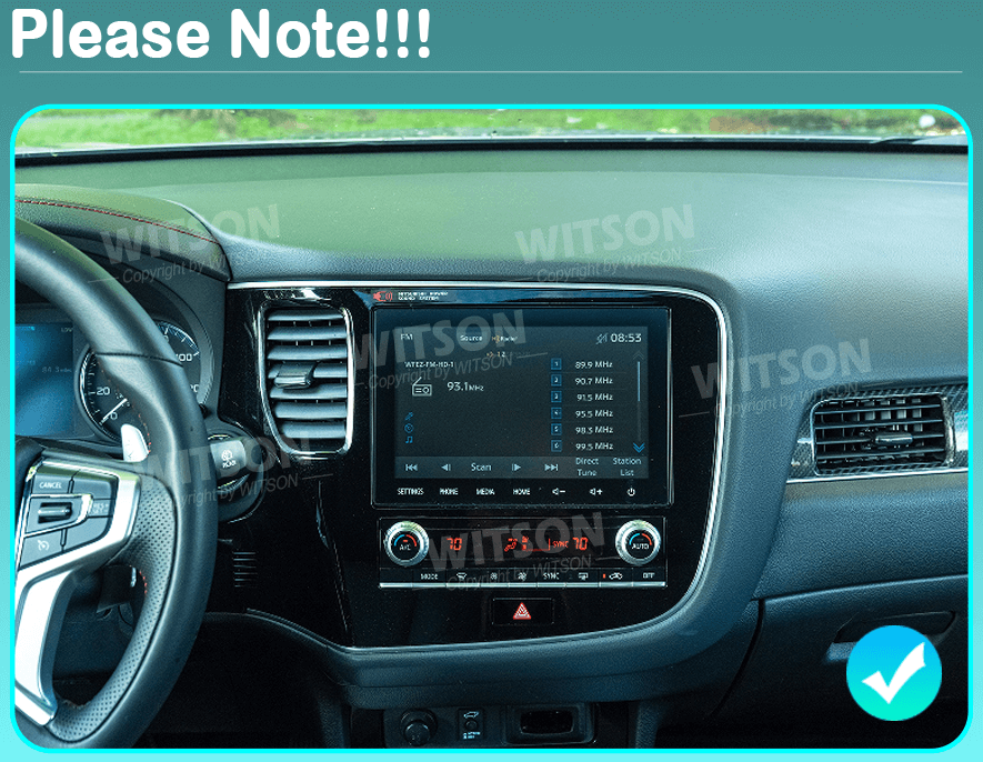 Мултимедия с Android 15 за Mitsubishi Outlander 2018-2022 WTV9855 image 5