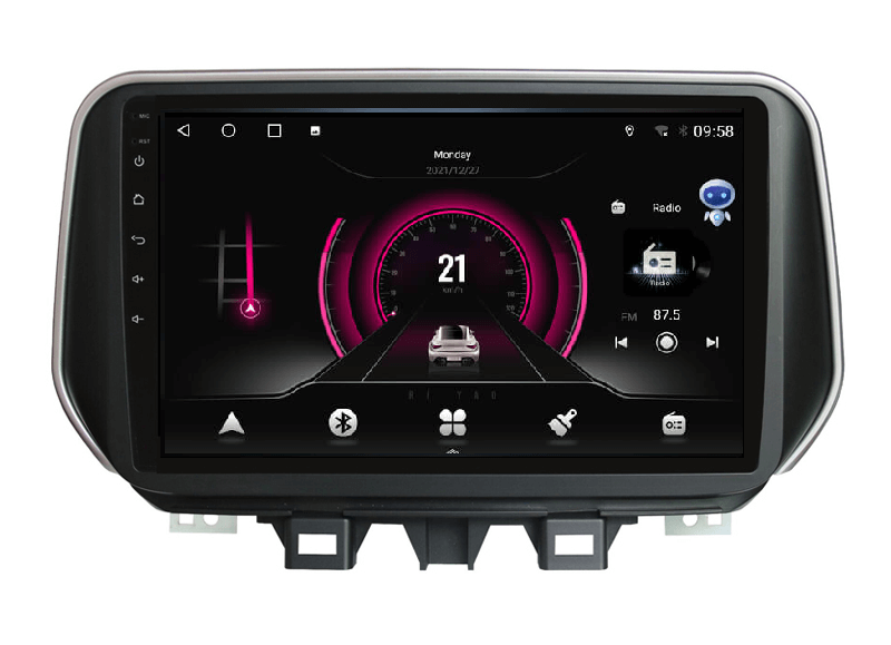Мултимедия с Android 15 за Hyundai Santa Fe Tucson 2018-2020 DHG2292 image 2