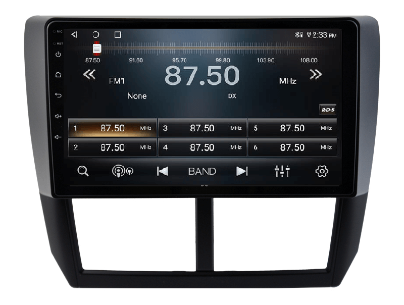 Мултимедия с Android 15 за Subaru Impreza, Forester 2007-2013 DHG2133