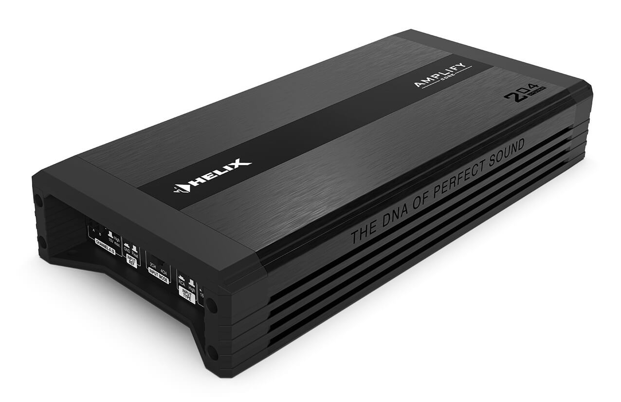 Усилвател Helix Amplify 204 X-OVER, 4x100W RMS, клас D