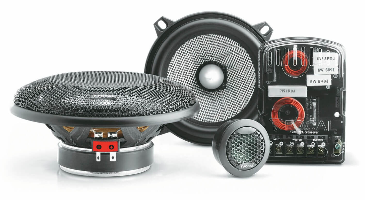 Авто говорители Focal Access 130 AS, двукомпонентна система 130 мм + 45 мм, 50W RMS, 3Ohm
