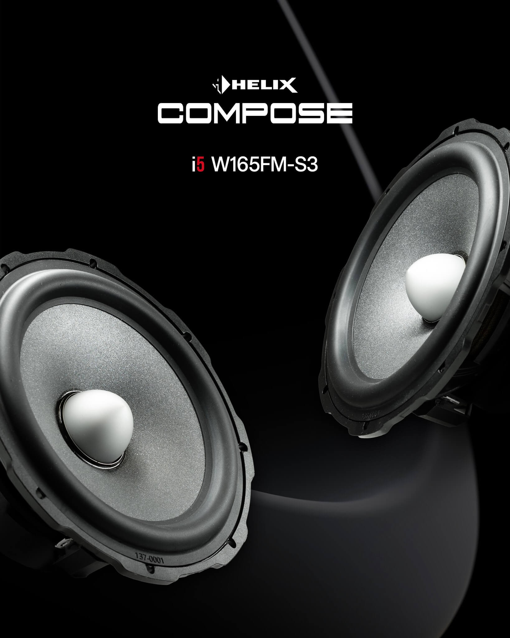 Мидбаси Helix Ci5 W165FM-S3, 16.5 см, 125W RMS, 3Ohm image 3
