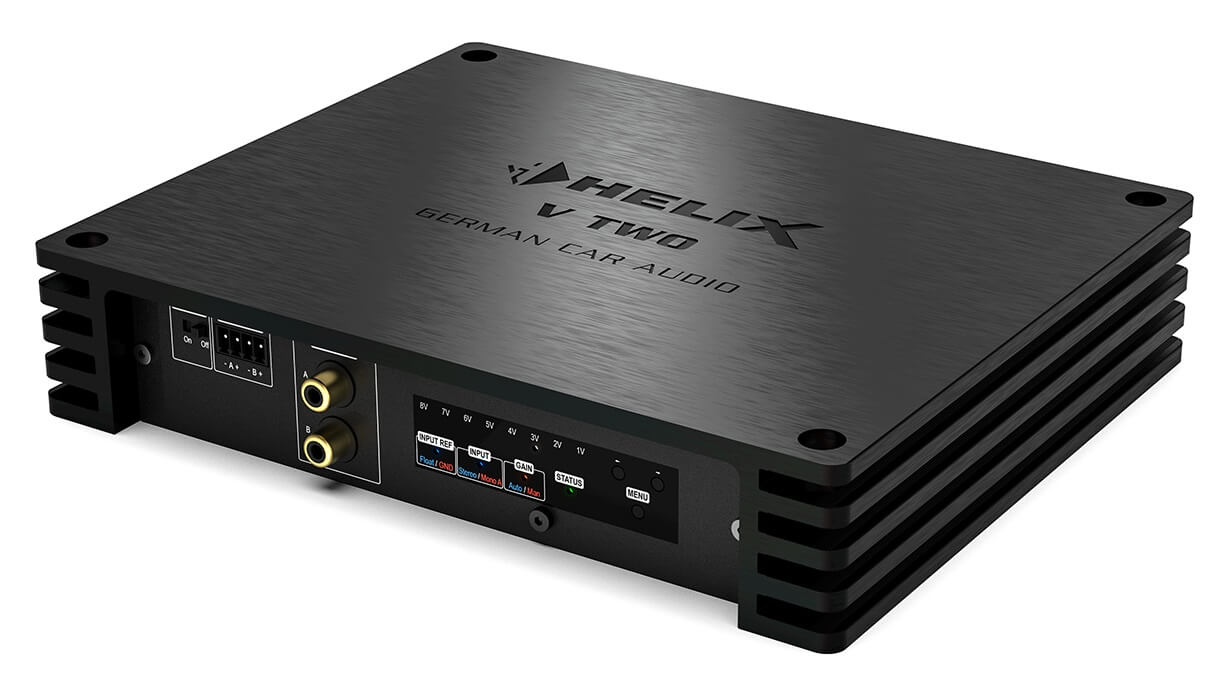 Усилвател Helix V Two , 2-канален, 2x200W RMS, клас D