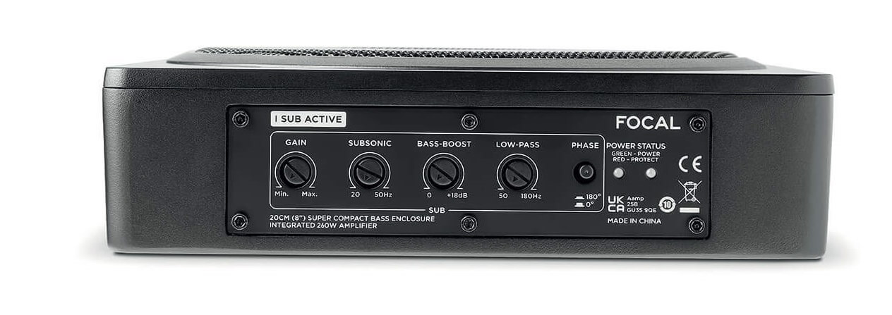 Активен субуфер Focal ISUB Active, 200 мм, 8", 130W RMS image 4