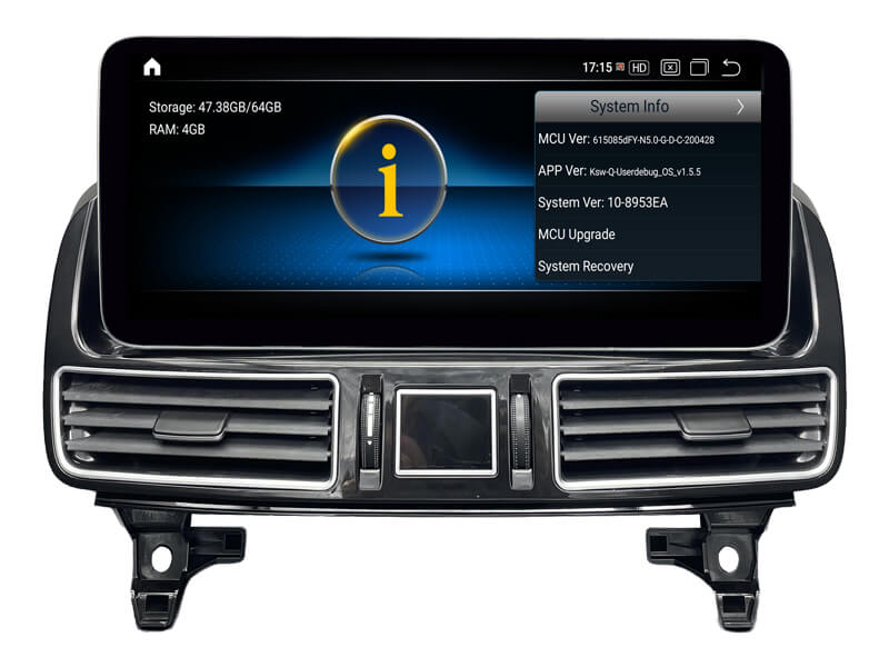 Мултимедия с Android 13 за Mercedes ML W166, GL X166 Z7115 image 2
