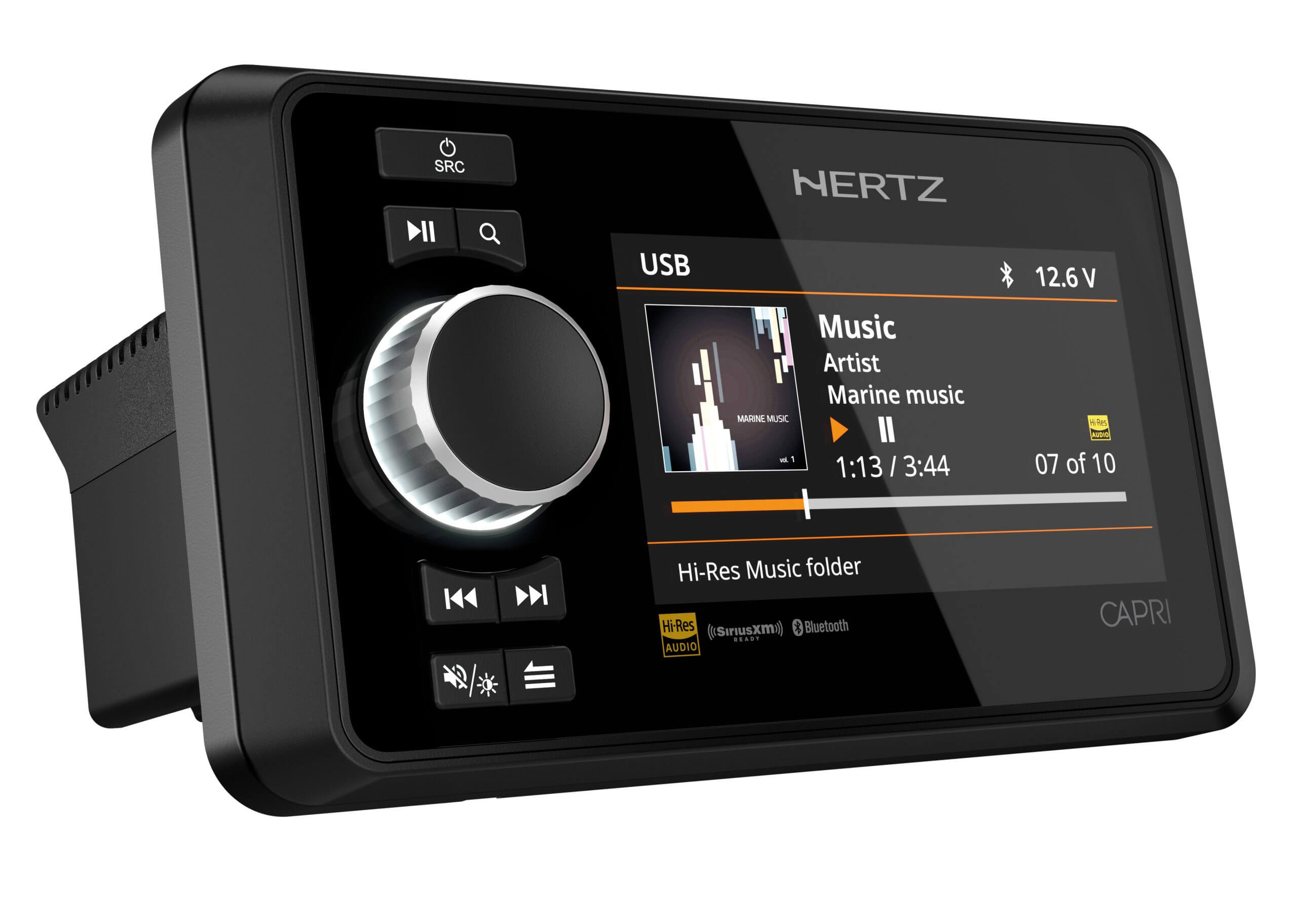 Морски влагозащитен плейър Hertz Capri H100 подходящ за лодка/яхта