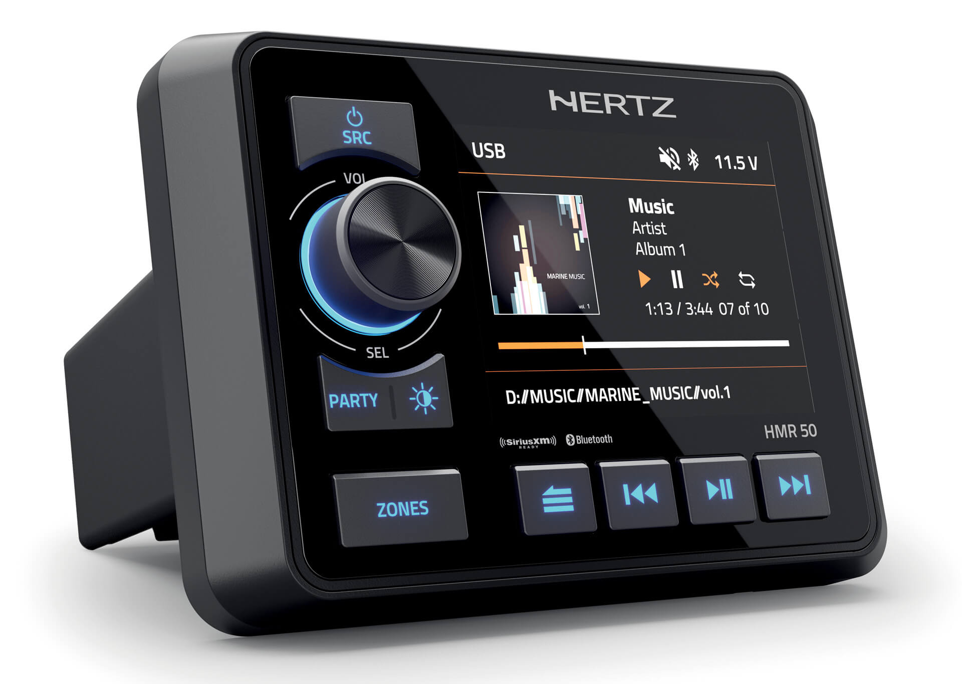 Морски плейър Hertz HMR 50, 4x50W