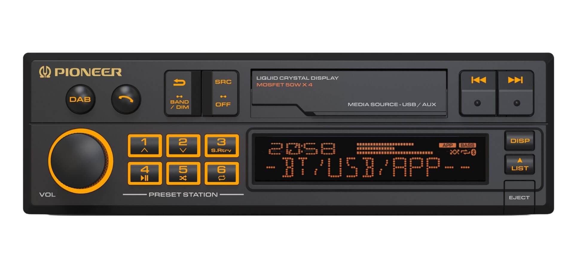 Ретро авто медиен приемник Pioneer SXT-C10PS