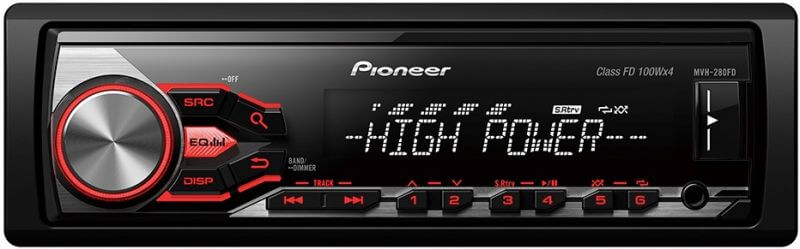 Авто плейър Pioneer MVH-280FD Hi-Power image 2