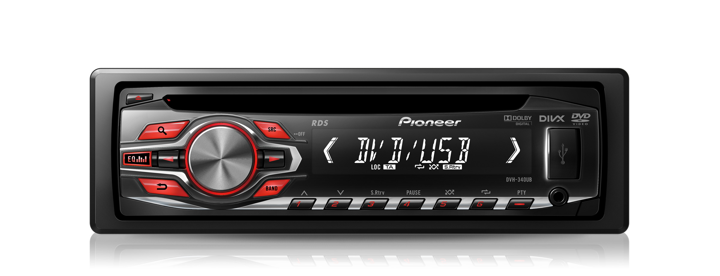 Авто плейър Pioneer DVH-340UB image 2