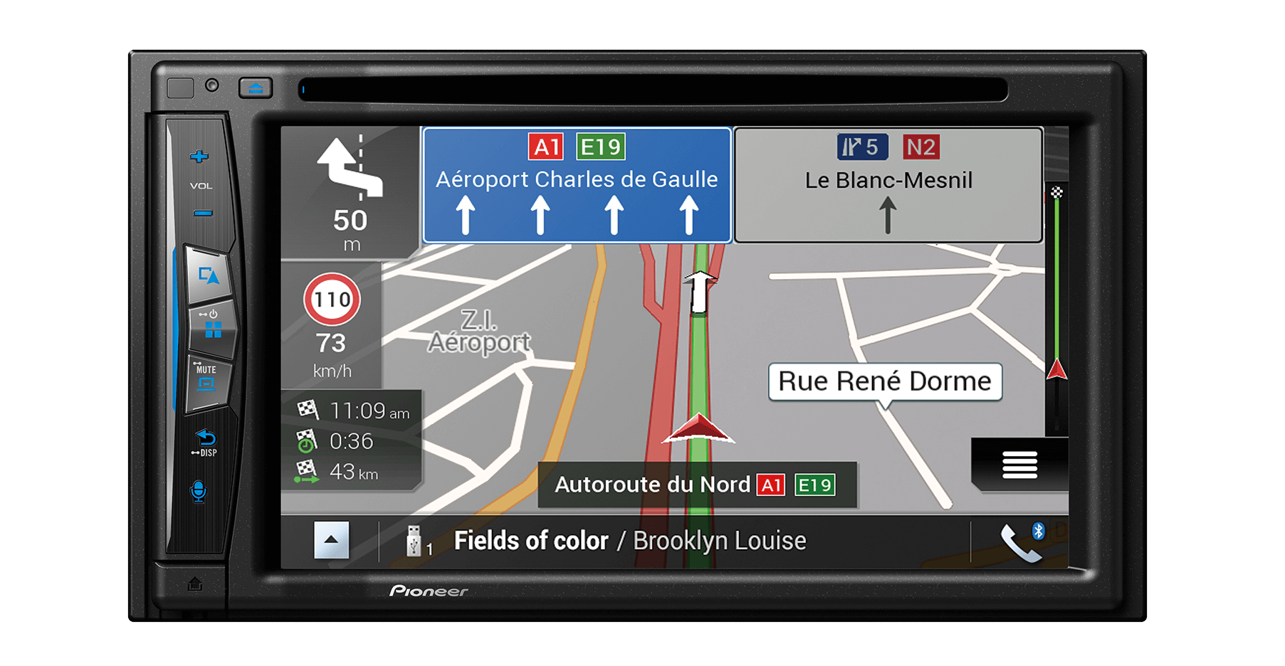 2DIN навигация Pioneer AVIC-Z630BT