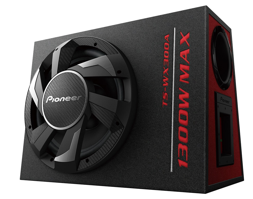 Активен субуфер Pioneer TS-WX300A, 30 см, 350W, клас D
