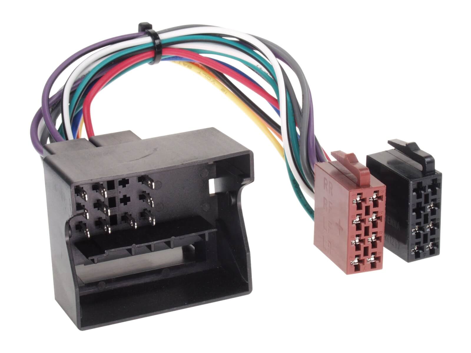 Преходна букса за BMW, Land Rover Quadlock към ISO евробукса ACV 1024-02