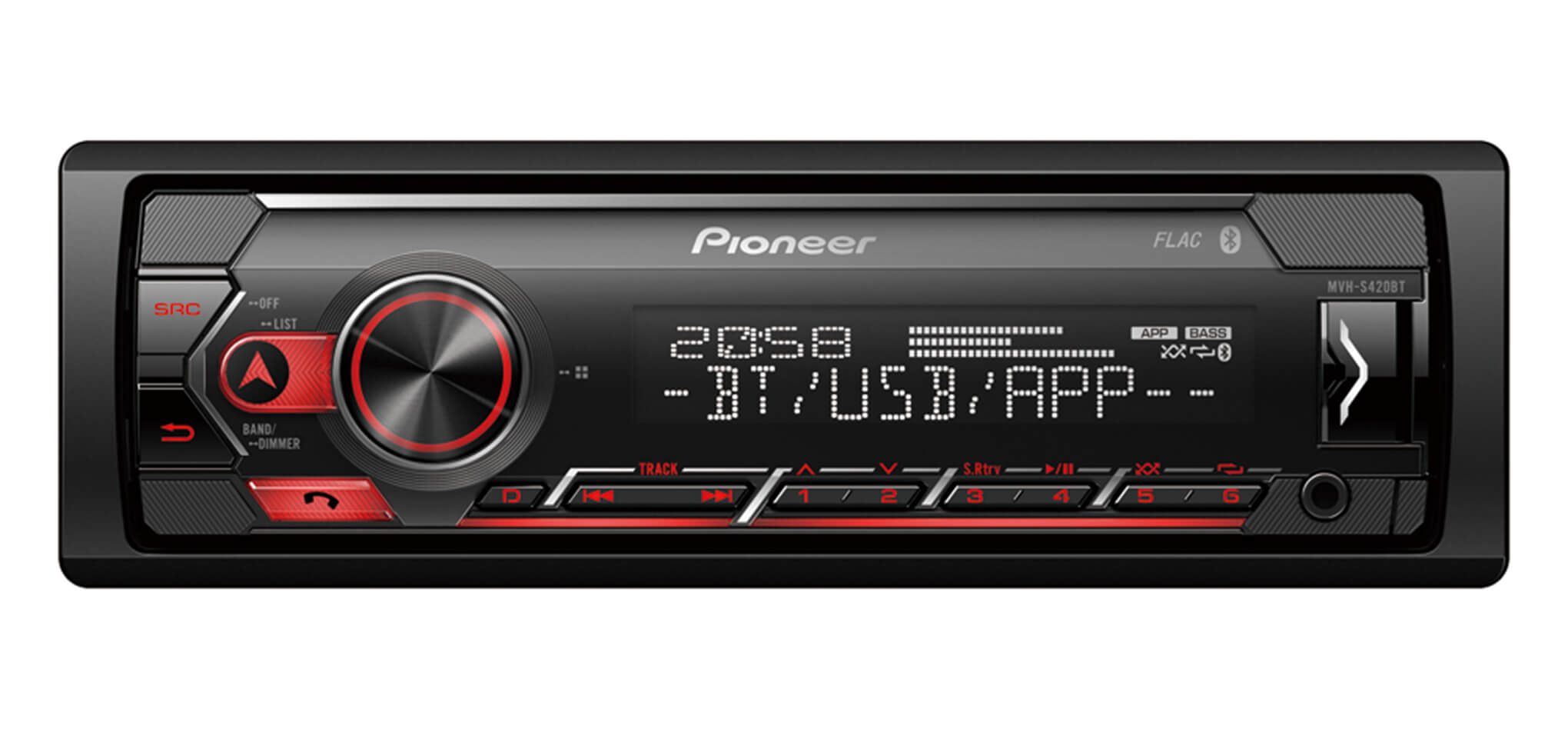 Авто плейър с Bluetooth Pioneer MVH-S420BT image 2