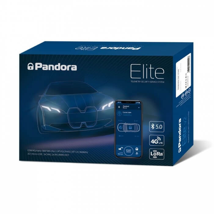 Охранителна телеметрична алармена система Pandora ELITE v2