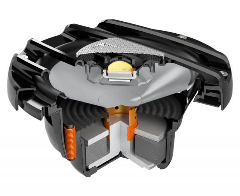 Морски говорители Hertz Marine HMX 6.5 S-LD-SW, RGB LED, бели, 16.5 см, 75W RMS image 2