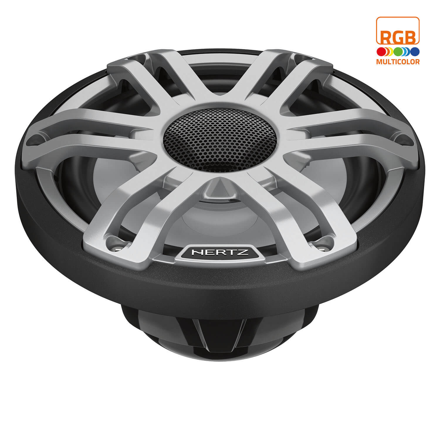 Морски говорители Hertz Marine HMX 6.5 S-LD-G, RGB LED, черни, 16.5 см, 75W RMS image 3